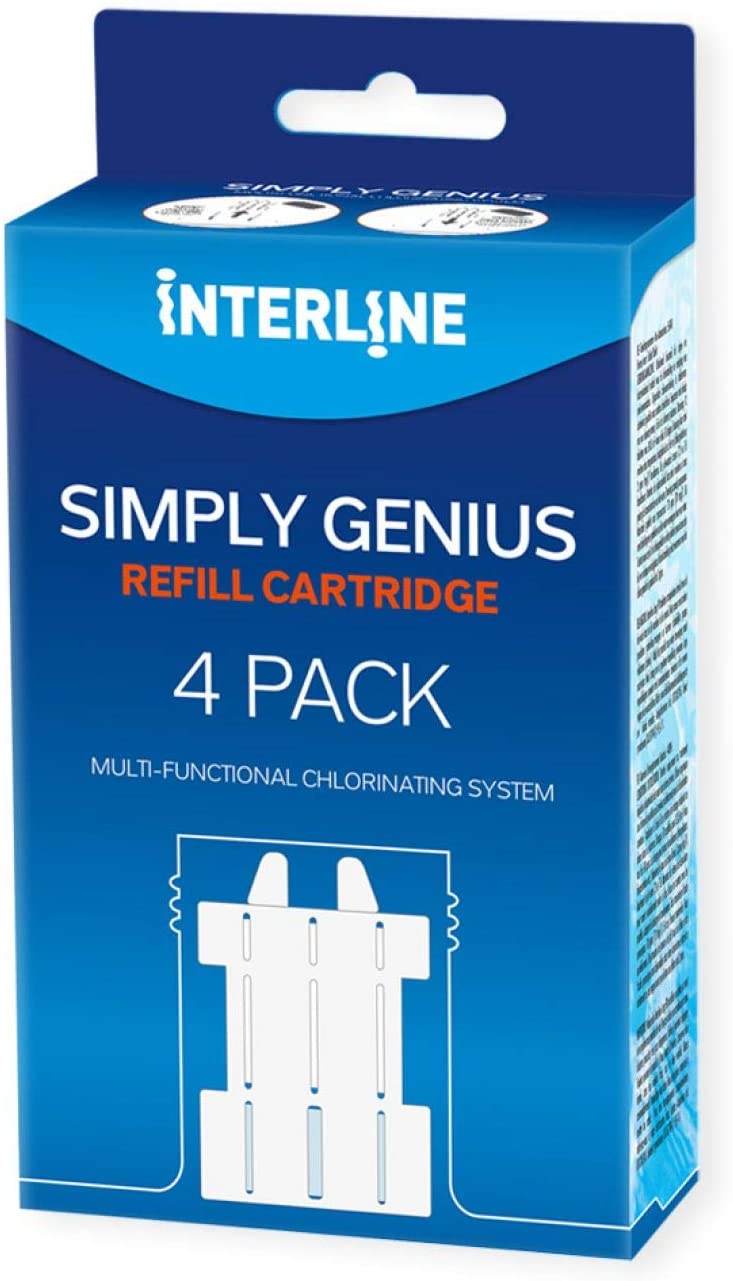 AquaFinesse Simply Genius 4 Pack Refill Cartridge