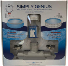 Load image into Gallery viewer, AquaFinesse Simply Genius Multi Functional Above Ground Pool Chlorinator Kit
