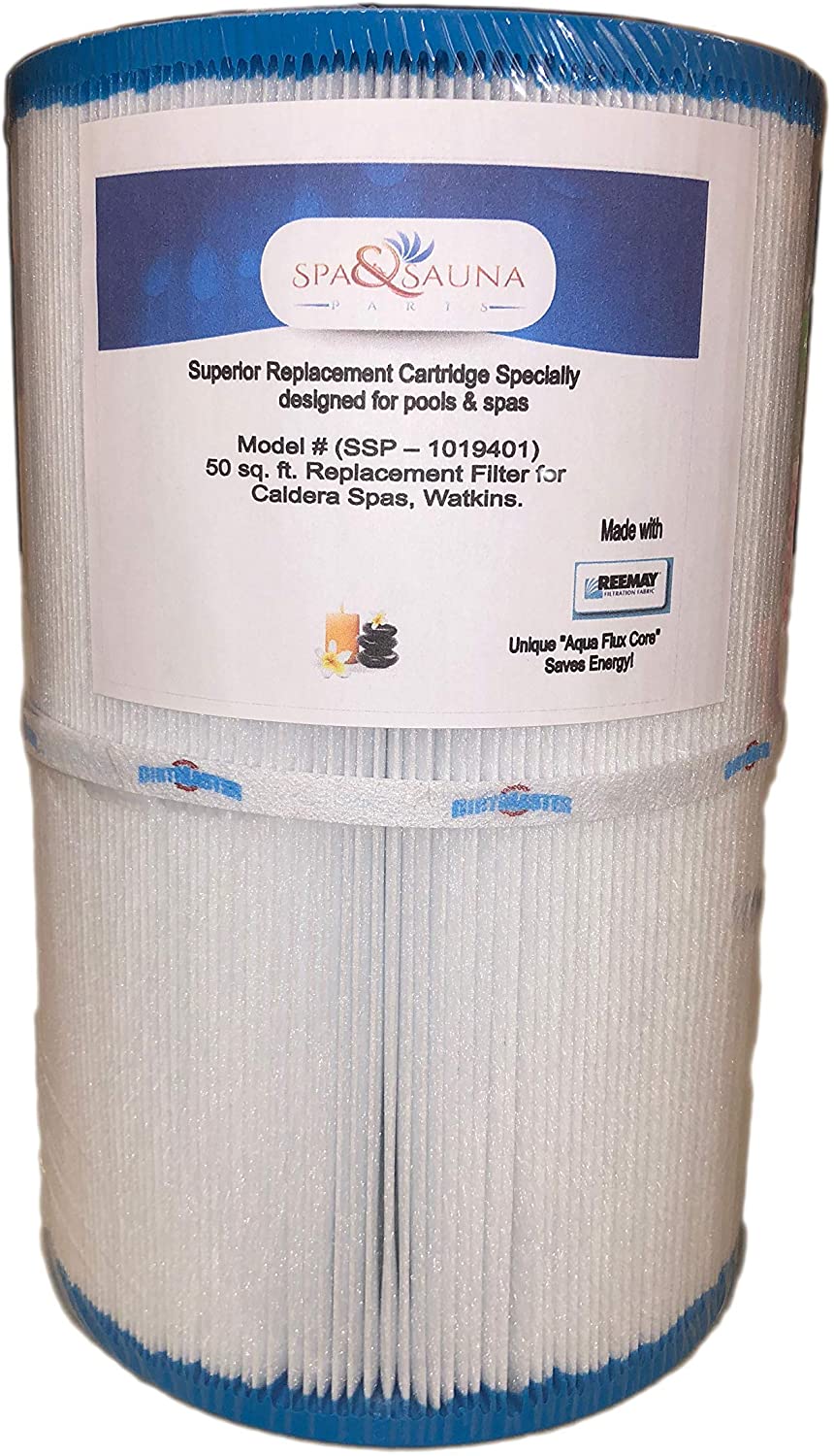 Spa & Sauna Parts Caldera Spas 50 Sq. ft. Part Number 1019401 Replacement Filter